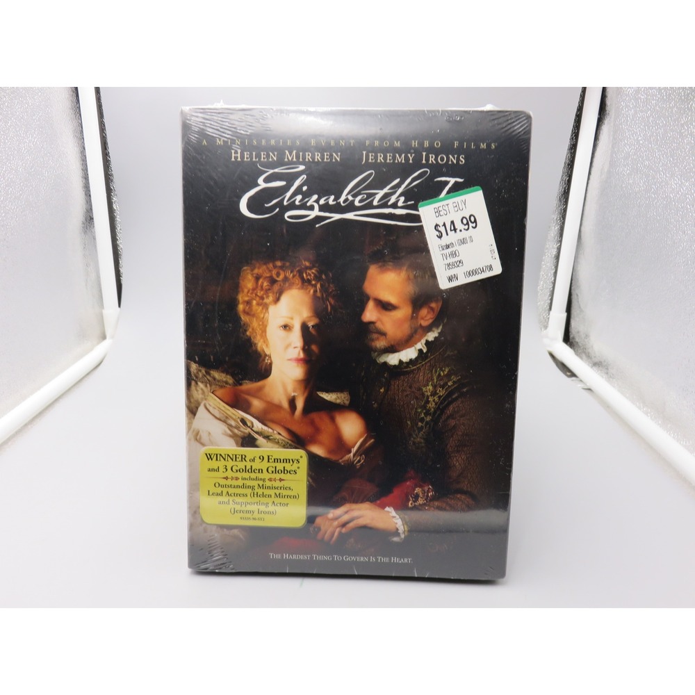 Elizabeth I DVD HBO Films Miniseries Helen Mirren Jeremy Irons New Sealed